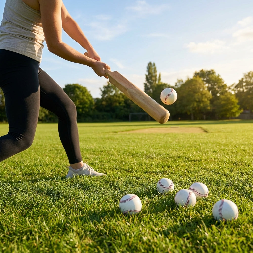 Rounders match balls with traditional leather casing and red stitching