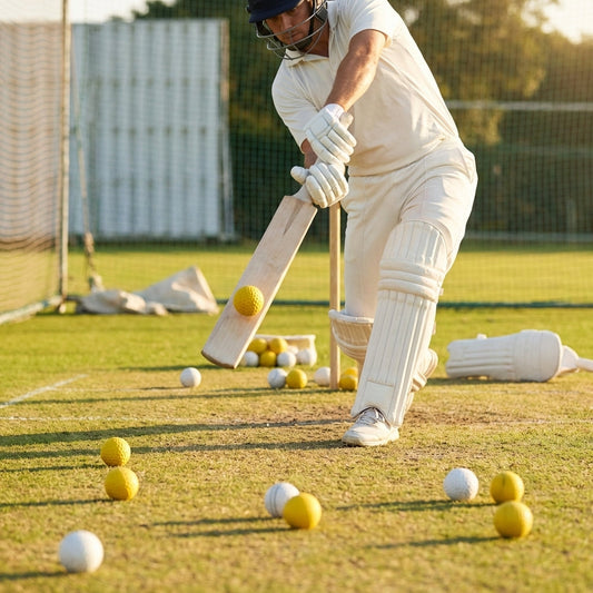 Cricket training balls 6-pack mixed for indoor and outdoor - product detail