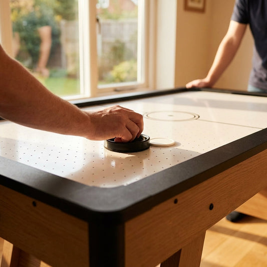 Durable air hockey pusher for game tables - product detail