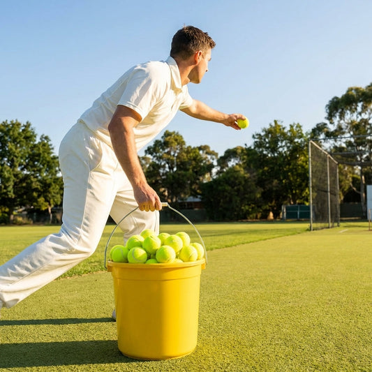 Cricket Training Balls Pack of 60 with High-Visibility Felt - product detail