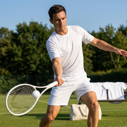 Men's Sports T-Shirt available in six sizes, made from lightweight polyester - product detail