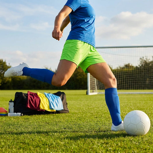 Polyester Football Shorts in multiple colours and sizes, perfect for athletes - product detail