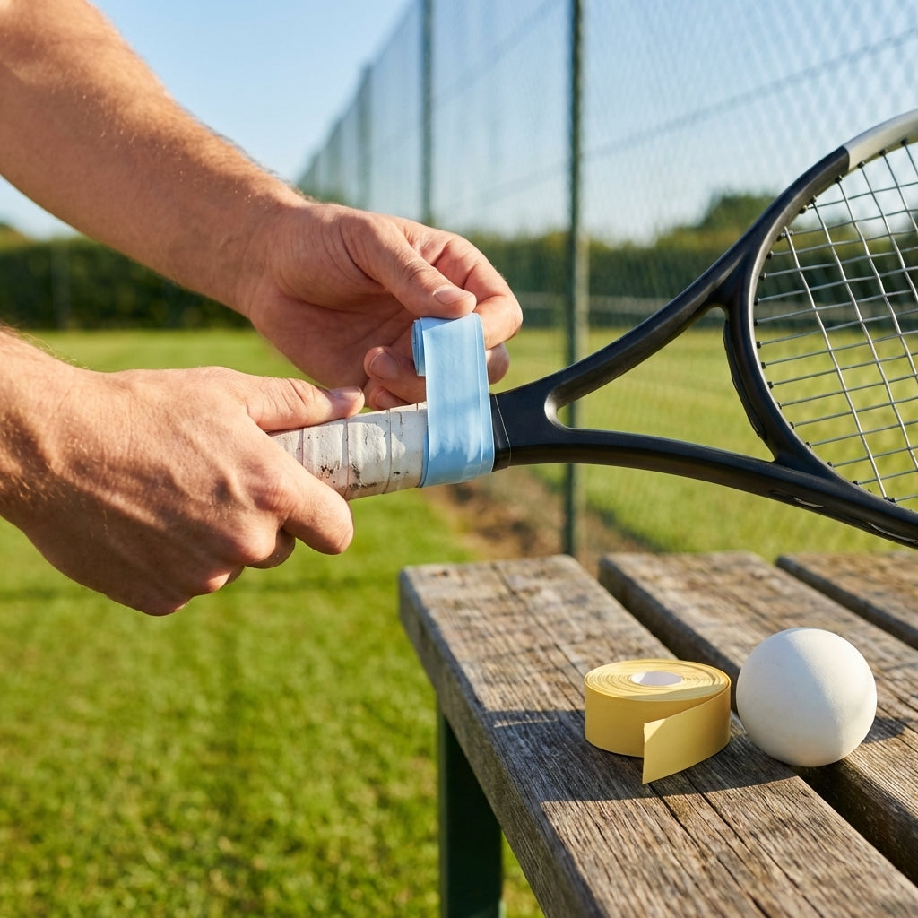 Tennis overgrips in various colours for superior racket grip - product detail