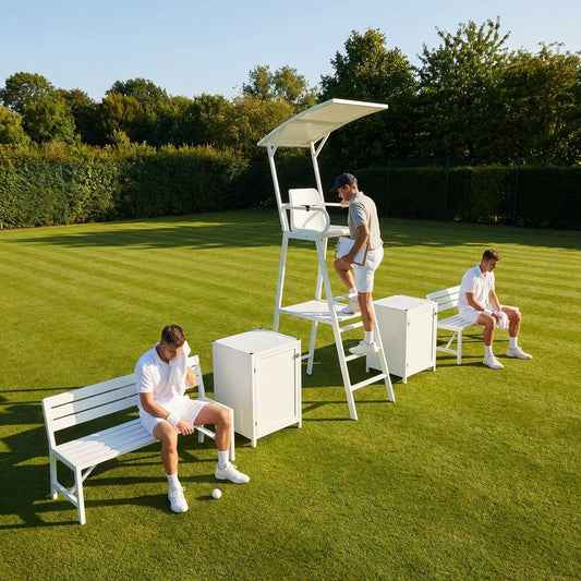 Professional Tennis Court Furniture Set with Umpire Chair - product detail