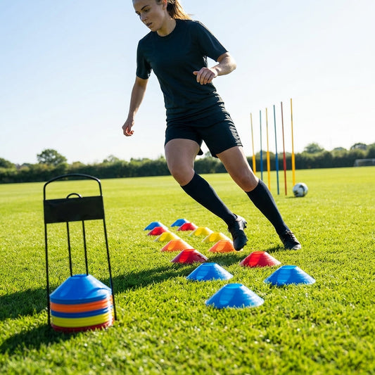 Mini Training Marker Cones for sports training in multiple colours - product detail