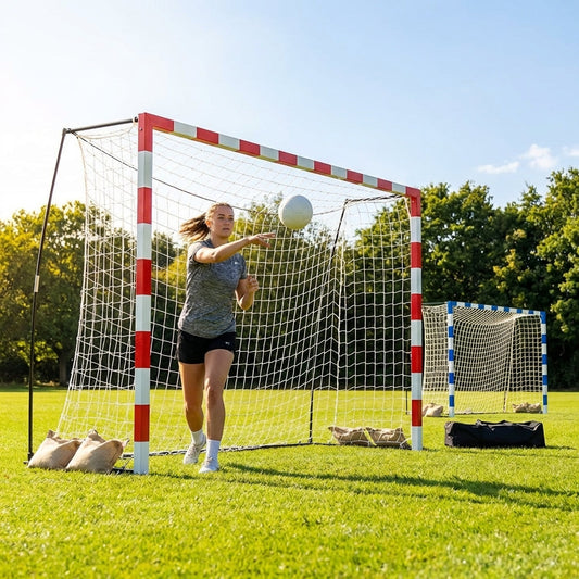 Portable handball goal for indoor and outdoor use - product detail