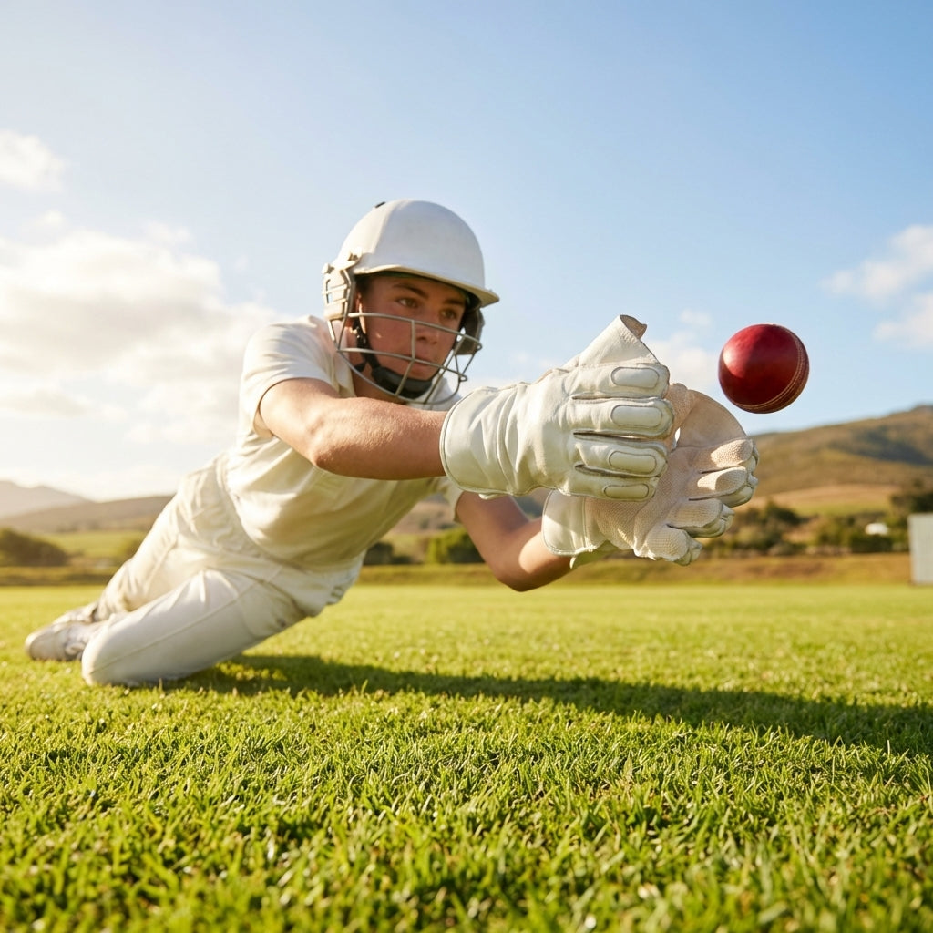 Junior Wicket Keeper Gloves for youth cricket - product detail