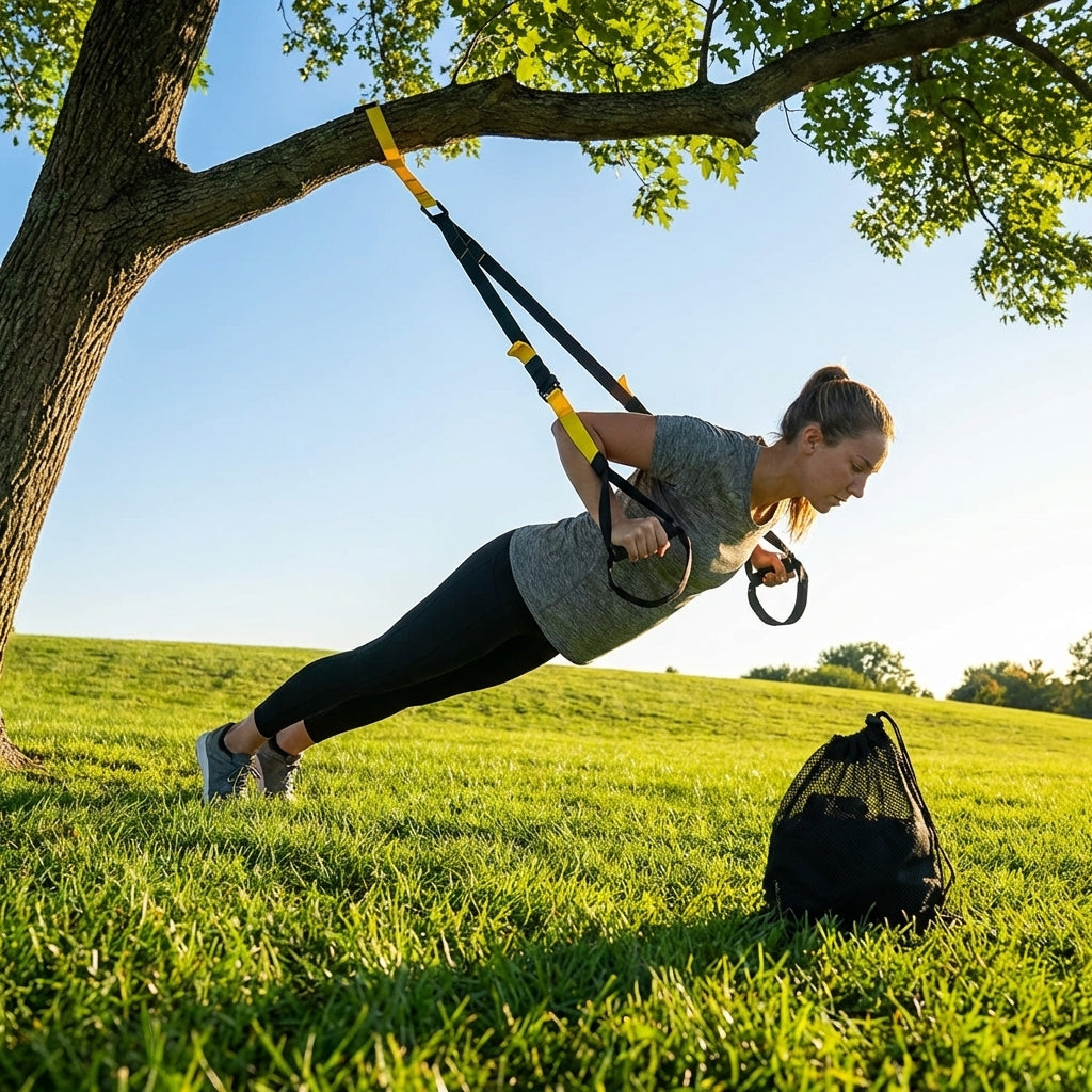 Suspension Training Straps for Home and Gym Use - product detail