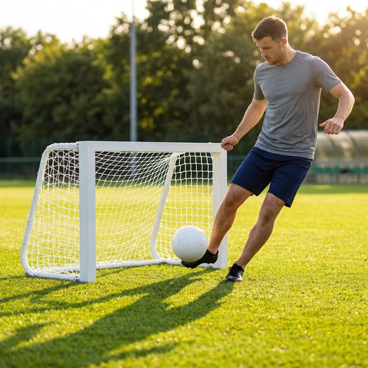Mini target goal with reinforced aluminium frame for football training - product detail