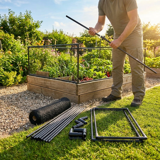 Steel fruit cage kits for garden use - product detail