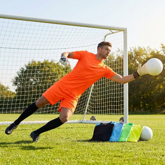 Men's Goalkeeper Shirt in Various Colours for Football Pitch - product detail