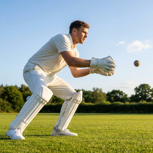 Wicket keeper pads for youth and adult, high-density foam - product detail