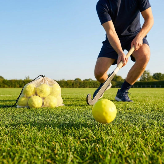 Fluro Yellow Training Hockey Ball for Skill Enhancement - product detail
