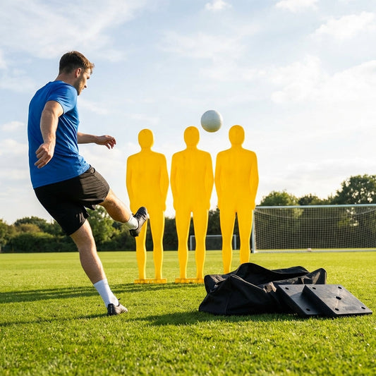 Football training mannequins made from shatterproof PVC, 6ft tall - product detail