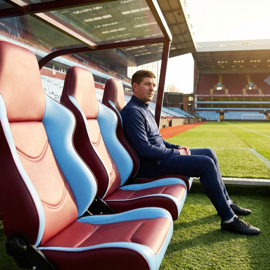 Luxury stadium seats with customisable marine vinyl and rustproof steel frame