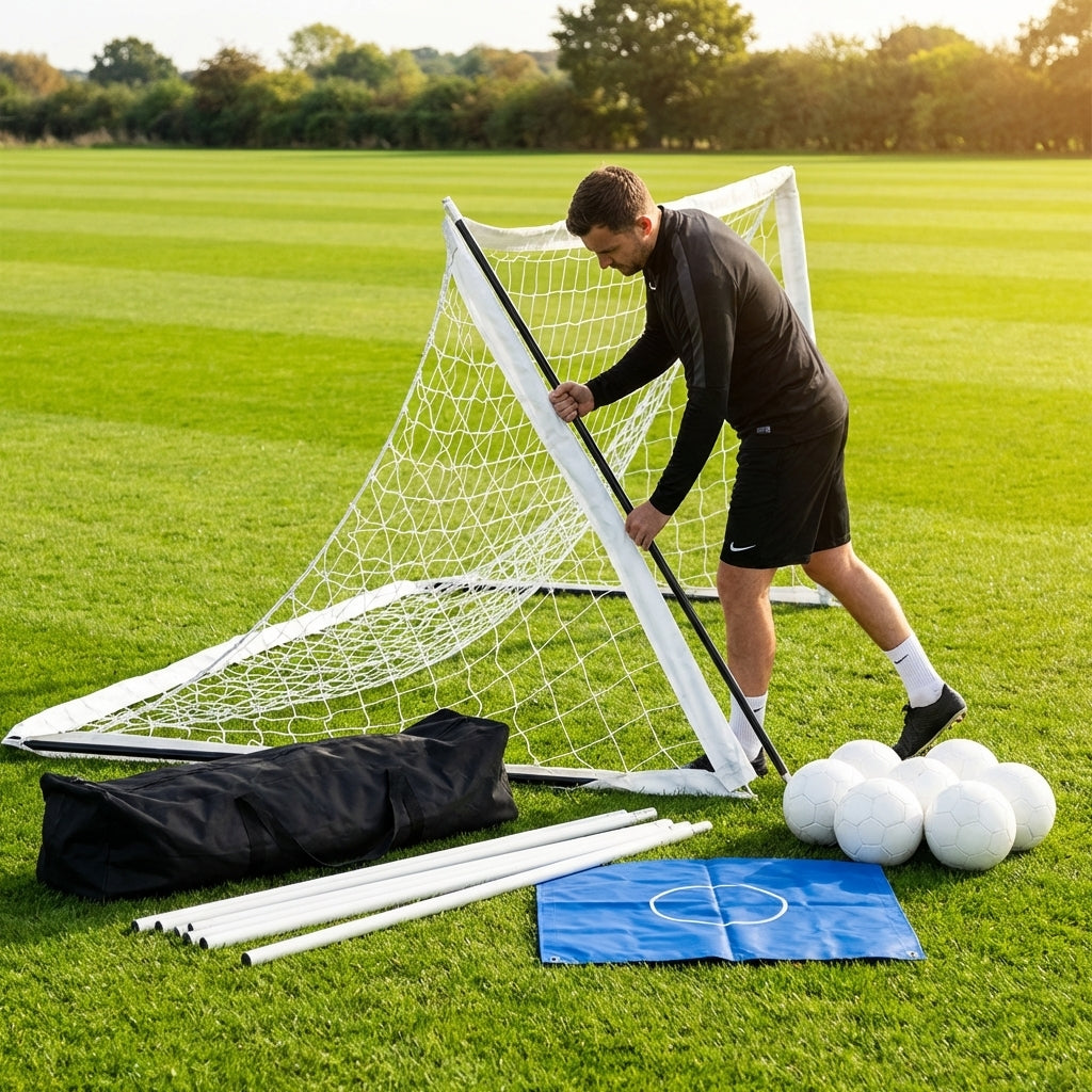 Fibreglass goal poles for ProFlex football goals