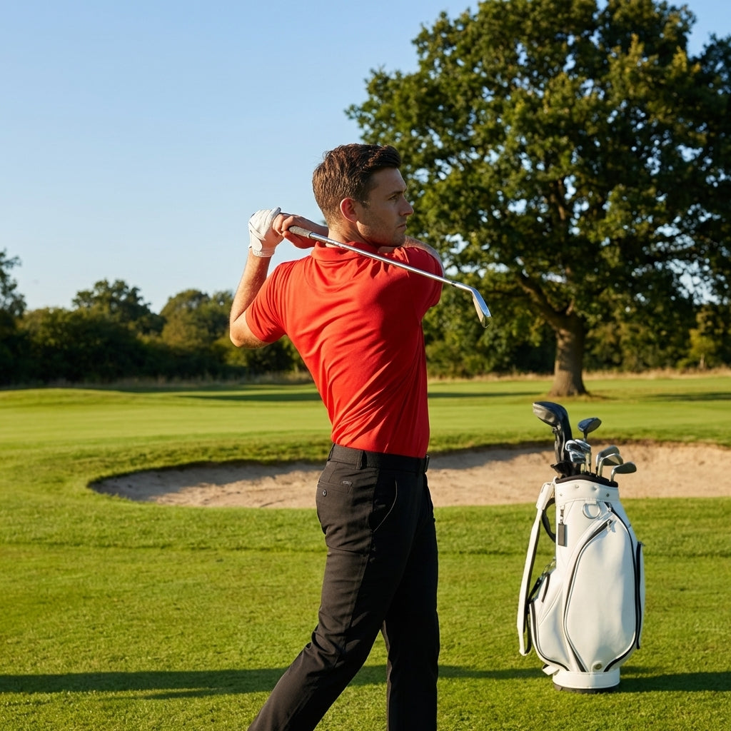 Men's sports polo shirt in various colours and sizes