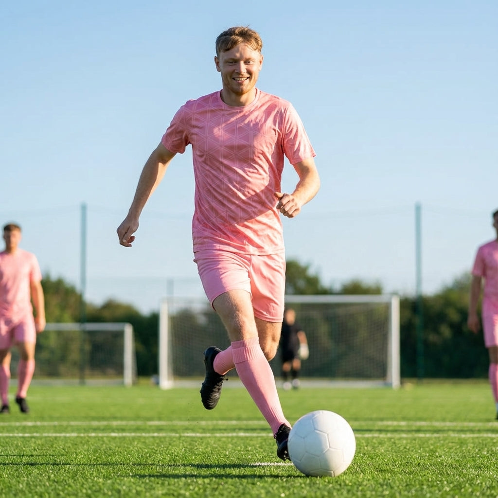 Men’s Short Sleeve Football Kit in various colours, football attire