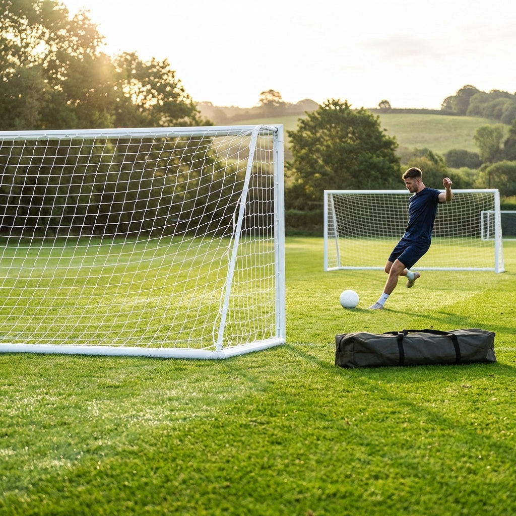 Aluminium football goal 24 x 8ft for professional training