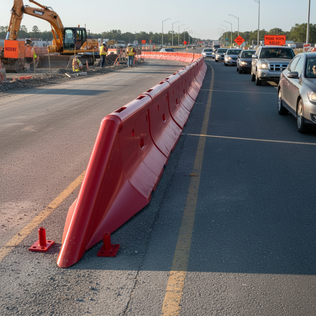 Heavy Duty Crash Tested Road Barrier for Start and Finish Sections - Durable and Reliable Traffic Control Solution
