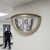 Heavy Duty Institutional Mirror for High Security Indoor Areas - Anti-Ligature Design for Prisons and Corridors | britanniasafety.uk