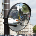 Premium 500mm Cycle Safety Mirror for Enhanced Cyclist Visibility at Junctions - High-Quality Professional... | britanniasafety.uk