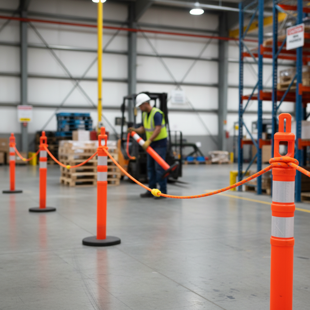 Premium High-Performance Modular Rope System with Break Points, 18m Length and High Visibility Connectors | britanniasafety.uk