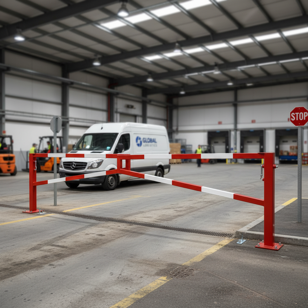 Heavy Duty Barrier Gate System for Cycle Routes and Pedestrian Walkways with Durable Steel Construction and Simplistic Locking Mechanism