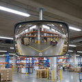 Premium Large Two-Direction Surveillance Security Mirror for Retail and Hospitality Environments | britanniasafety.uk