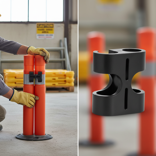 Premium Spare Clip for Plastic Barrier - Tool-Free, Rust-Resistant, Connects Multiple Sections | britanniasafety.uk