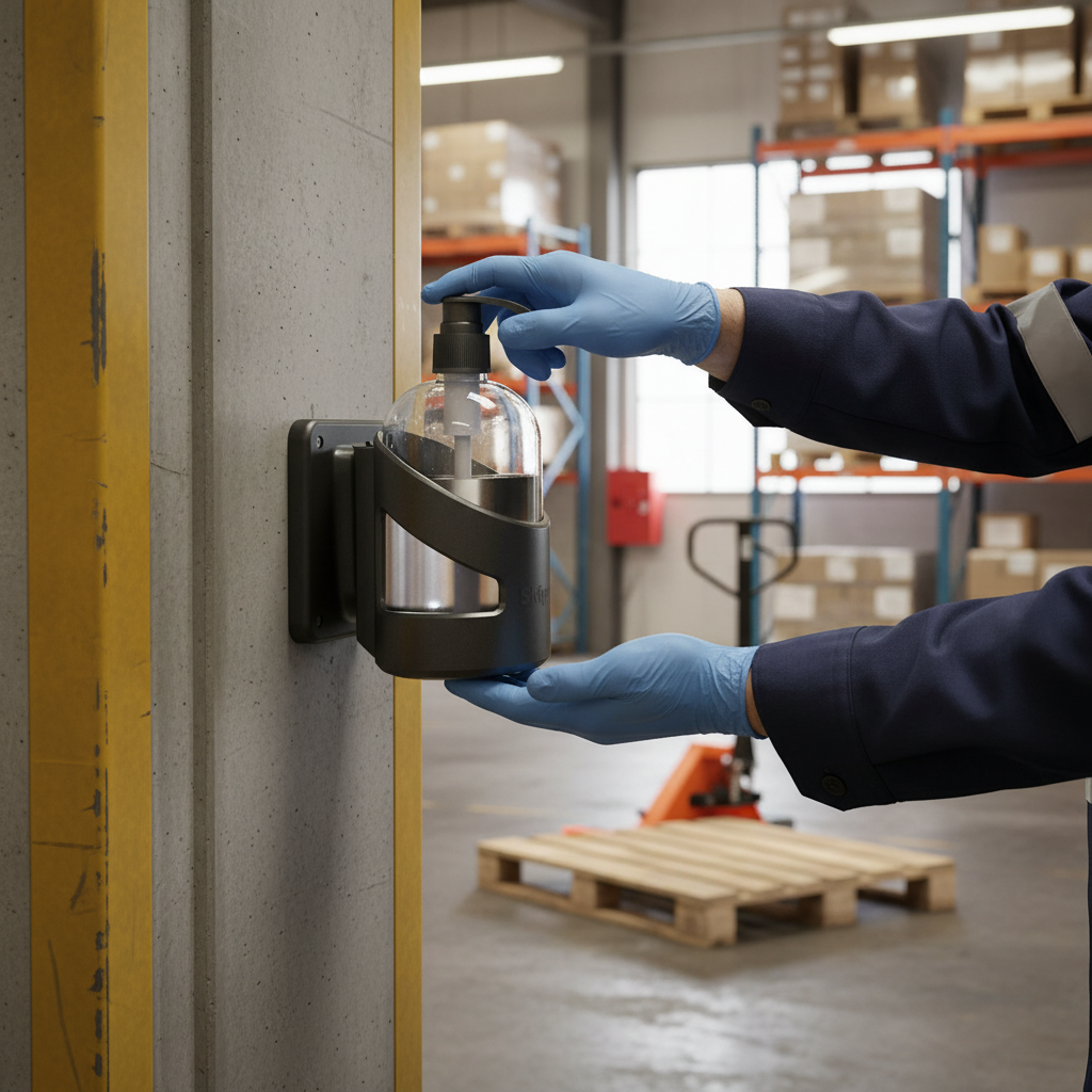 Premium Wall Mounted Hand Sanitiser Kit with 450ml Gel for Workplace Hygiene - High-Quality Professional... | britanniasafety.uk