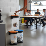 Premium Modular Recycling Bin with Durable Construction and High Visibility Design for Waste Management - Detail View | Barri
