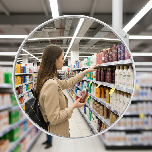 Premium Round Acrylic Convex Observation Safety Mirror for Outdoor Use with Durable Shock-Resistant Design | britanniasafety.uk