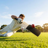 Double sided cricket catching bat for training drills
