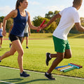 Aluminium relay batons in assorted colours for athletics