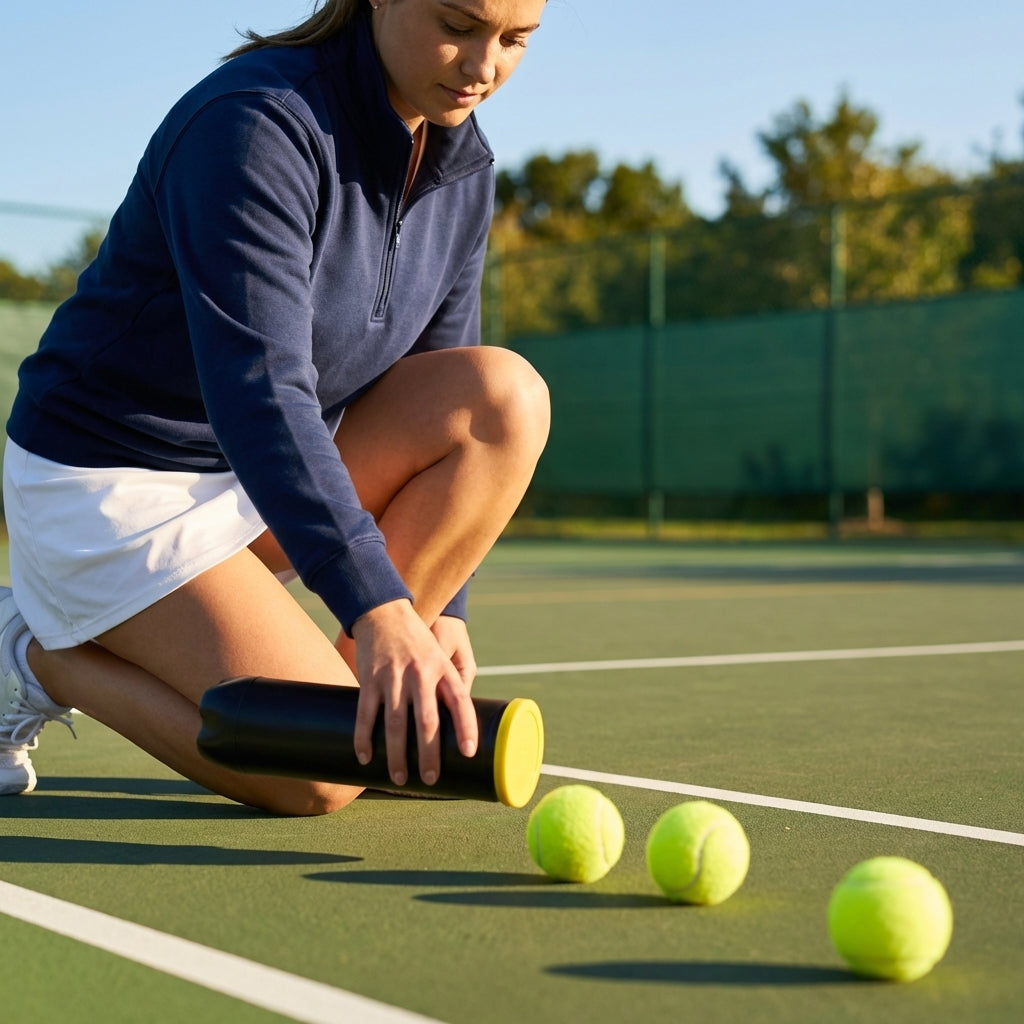 Women's quarter zip tracksuit in lightweight polyester, ideal for athletic wear - product detail