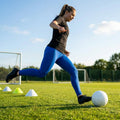 Women's compression leggings in various sizes and colours