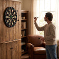 Soft tip dartboard for safe indoor game play