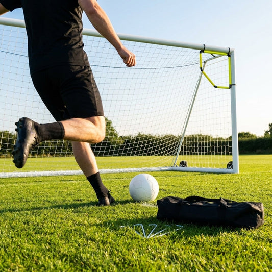 Football Goal Corner Target made of fluorescent yellow PVC - product detail