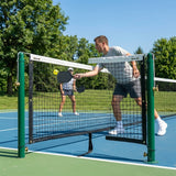 Pickleball post and net set for outdoor use - product detail
