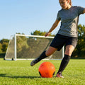 Customisable football with club logos and vibrant colours