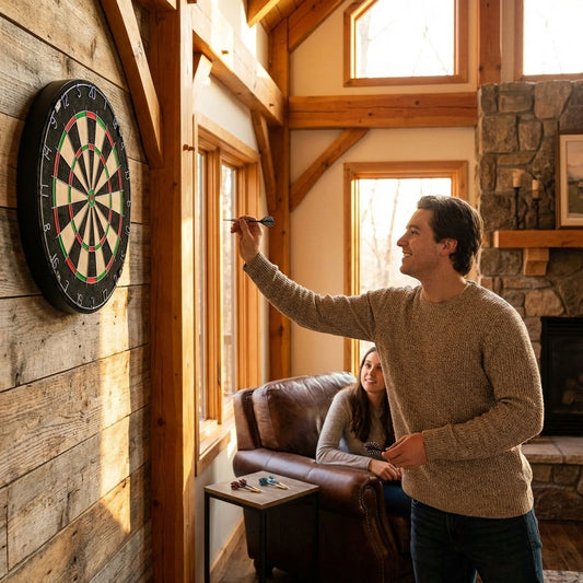 Beginner Dartboard made from premium sisal for home and club use