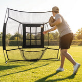 Baseball Pitching Target with 9-pocket strike zone for improved accuracy - product detail