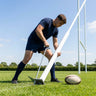 Hinged Rugby Posts – 13.5m & 17m – Aluminium – Professional Grounds