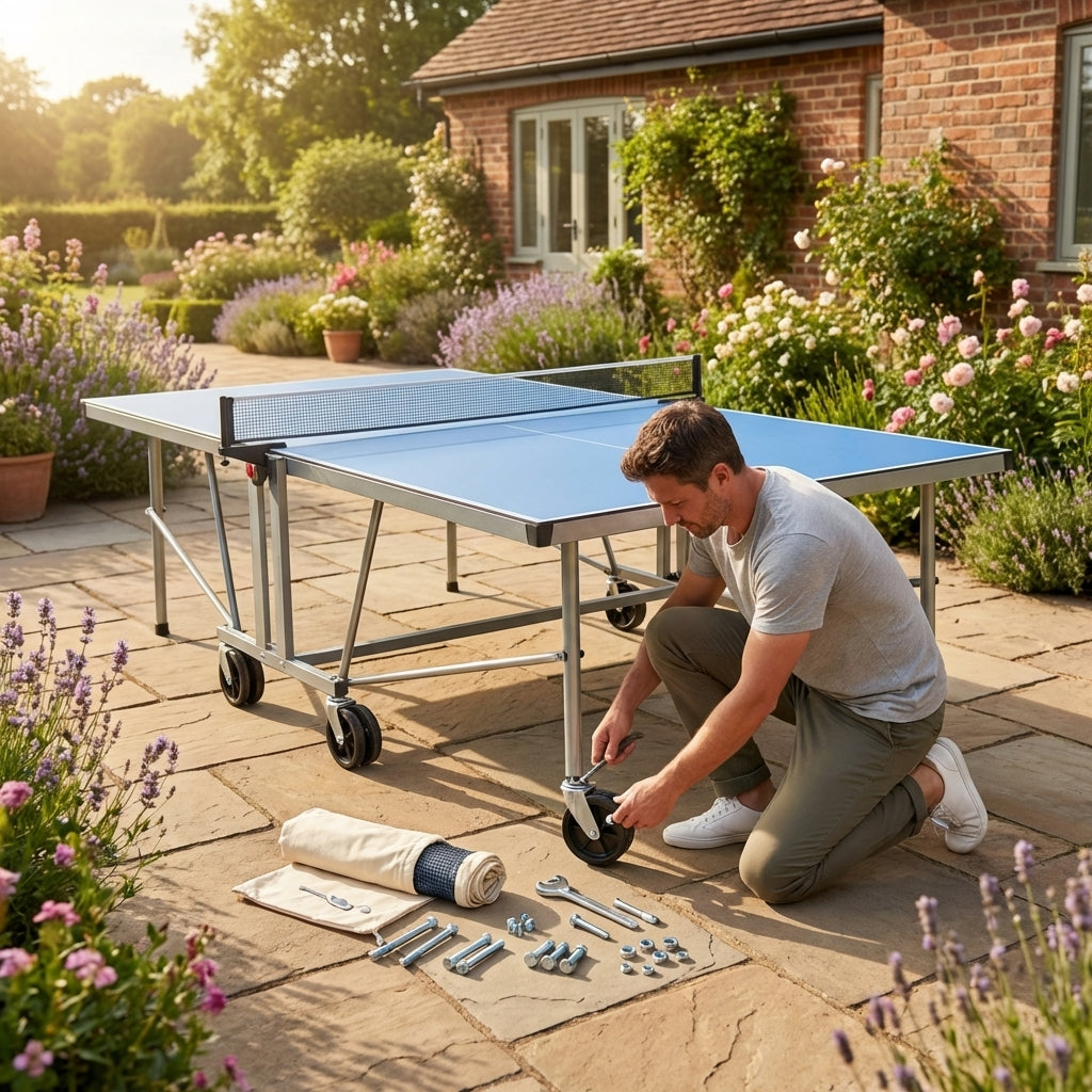 Durable Table Tennis Table Spare Parts for Outdoor Use