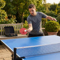 Professional table tennis bat with carbon fibre layers - product detail