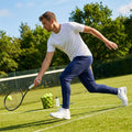 Men's tracksuit bottoms made of lightweight polyester for sportswear - product detail