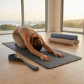 PU Yoga Mat in calming colours, ideal for yoga and Pilates - product detail