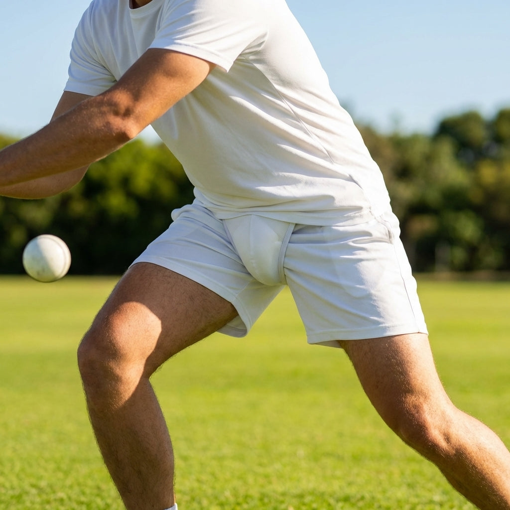 Cricket Abdo Guard for sports protection in three sizes