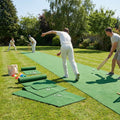 Green cricket matting for garden and club use - product detail